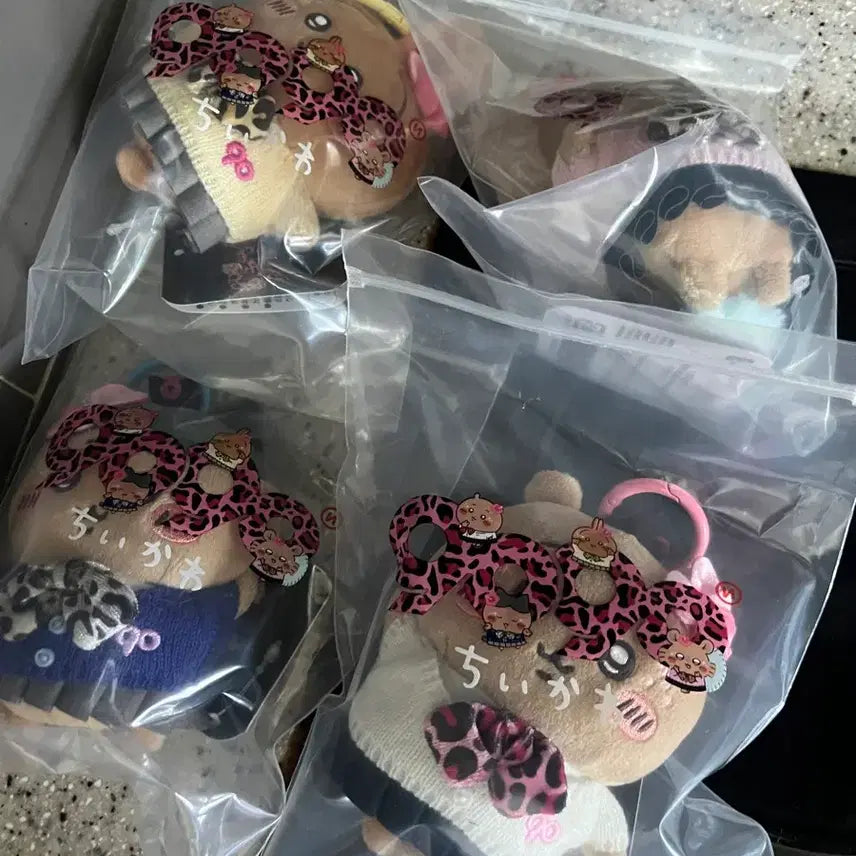 [BUNJANG] Chiikawa Gal 9090 Mascot Full Set (Chiikawa, Hachware, Usagi, Momonga) / 치이카와 갸루 9090 마스코트 (치이카와 하치와레 우사기 모몽가) 풀셋