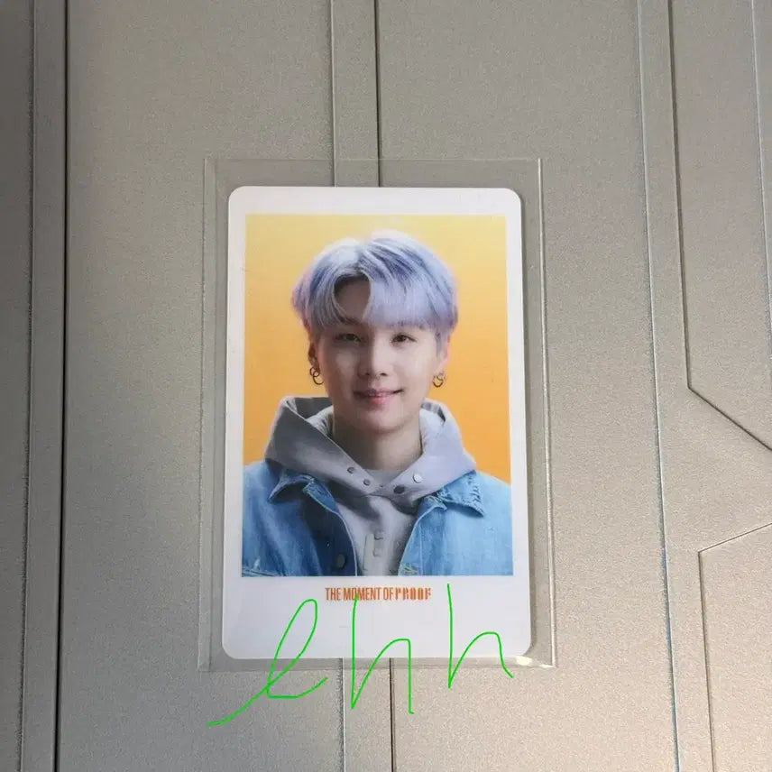 [BUNJANG] BTS Proof Collectors Edition Suga Photocard POB / 방탄 bts Proof Collectors Edition + 슈가 포카 특전