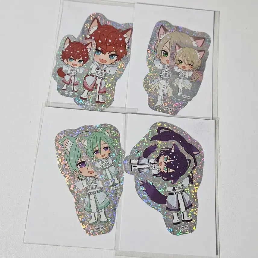 [BUNJANG] Ensemble Stars! Alkaloid Hiiragi Hiiro, Aoi Himari, Kanzaki Ran, Shino Hajime Sticker Bundle Set / 앙스타 히이로 아이라 타츠미 마요이 난쟈타운 스티커 알칼로이드 일괄