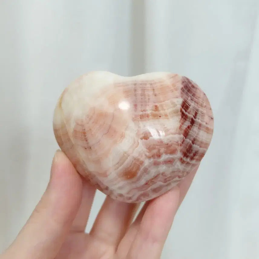 [BUNJANG] Dolly Jasper "Chubby Heart" Stone / 달리 재스퍼 뚱땡이 하트 원석