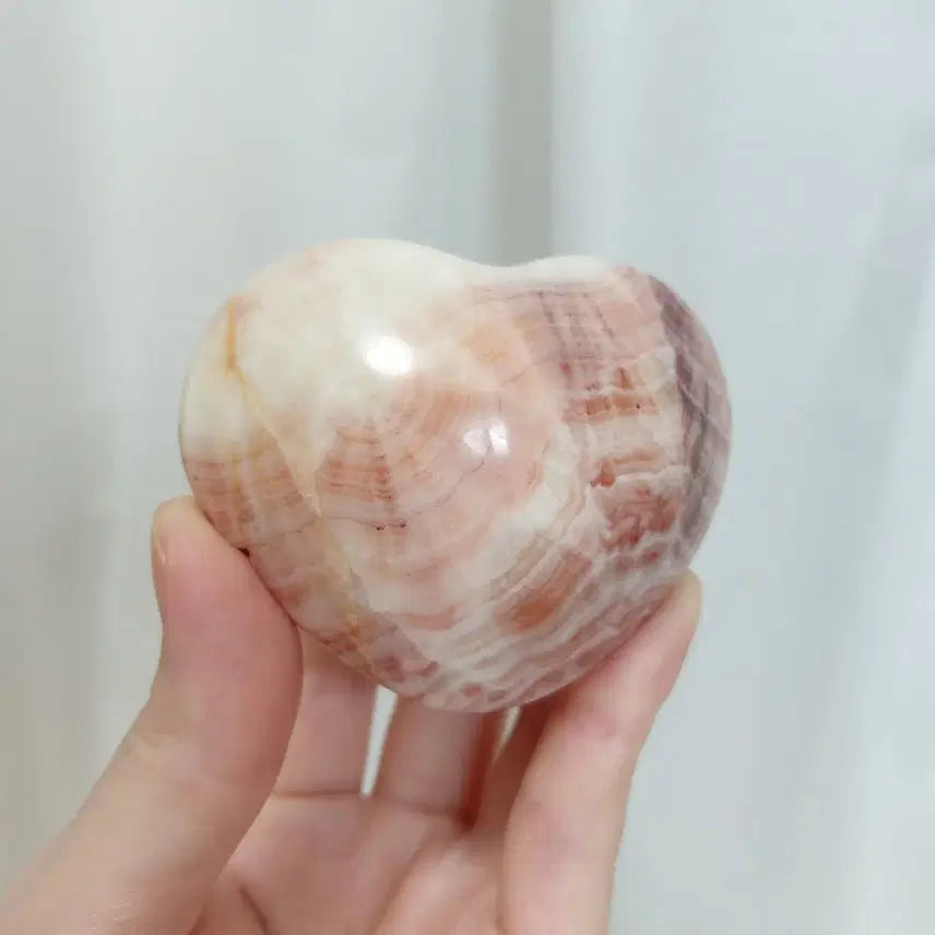 [BUNJANG] Dolly Jasper "Chubby Heart" Stone / 달리 재스퍼 뚱땡이 하트 원석