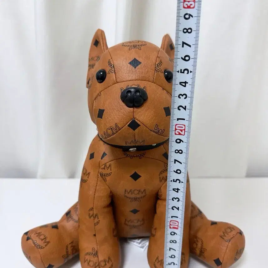 [BUNJANG] MCM Dog Plush Brown / (정품)MCM 강아지 인형 브라운