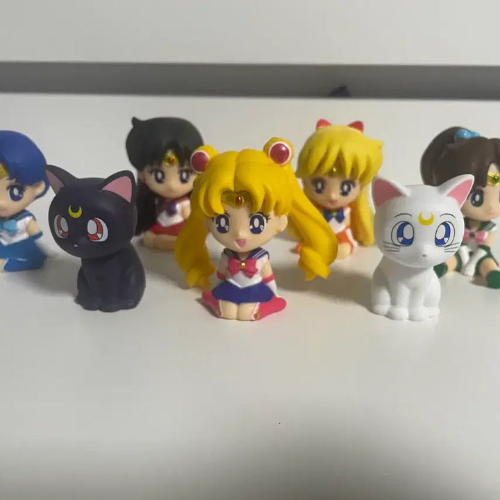 [BUNJANG] Sailor Moon 7-Piece Figure Set / 세일러문 피규어 7종