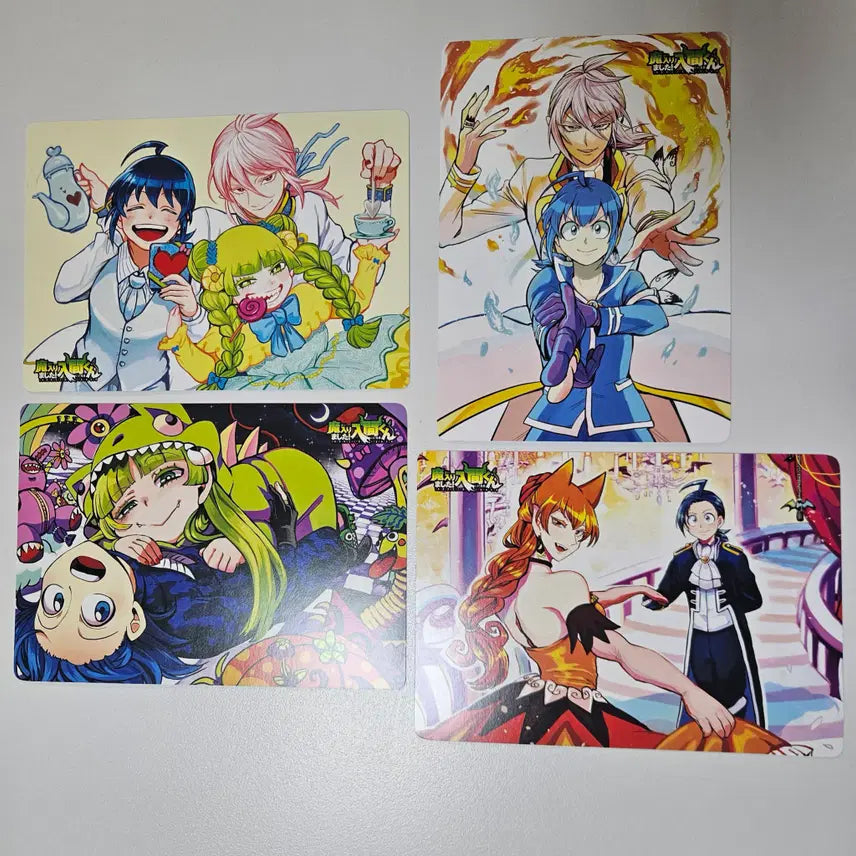 [BUNJANG] Welcome to Demon School! Iruma-kun Double-Sided Visual Board Bundle Set / (일괄) 악마에 입문했습니다 이루마군 양면 비주얼보드 악입문