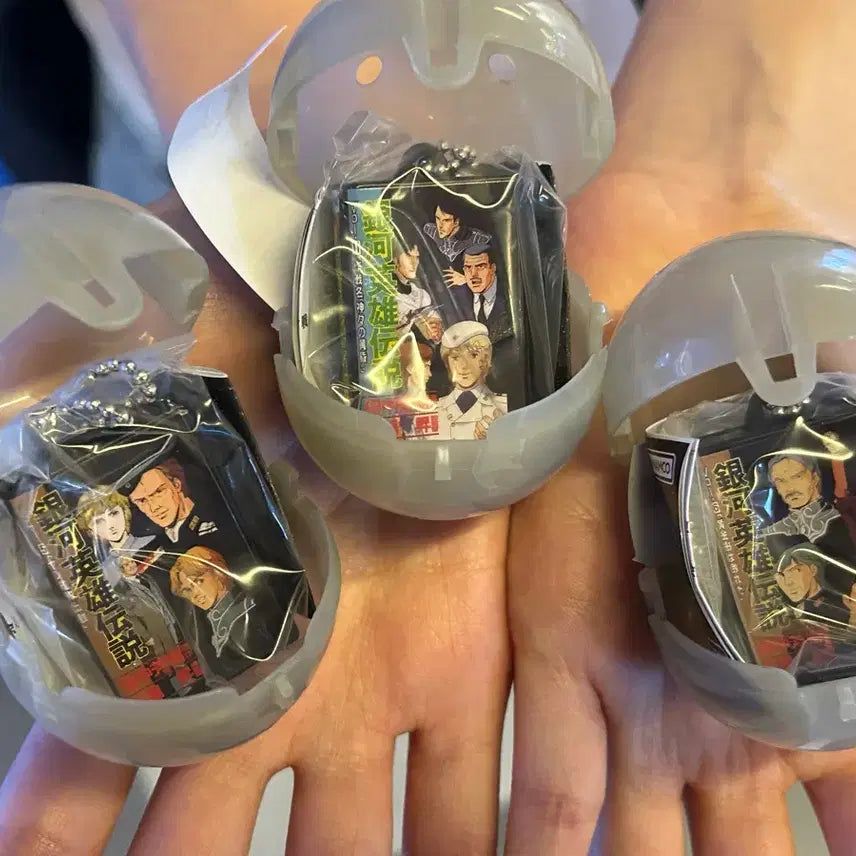 [BUNJANG] Legend of the Galactic Heroes VHS Gacha Set (3 Types) / 은하영웅전설 비디오테이프 가챠 3종