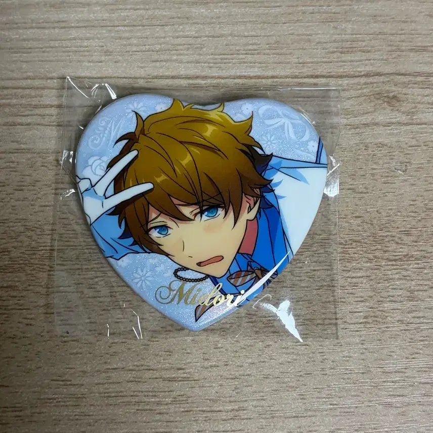 [BUNJANG] Ensemble Stars Midori Aoi Formal Wear Badge (Sealed) / 앙스타 미도리 백정장 뱃지 미개봉
