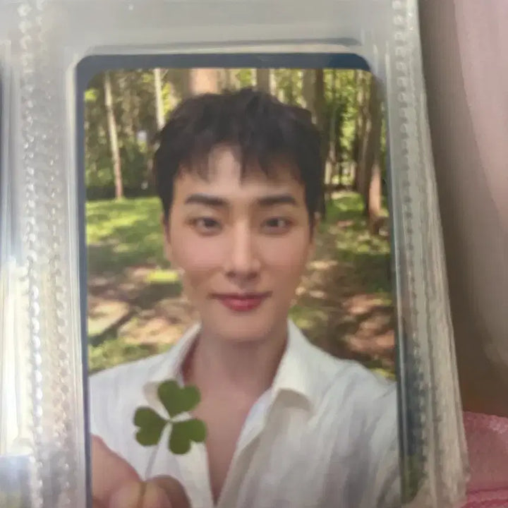 [BUNJANG] Young K LOVEY-DOVEY Photocard Holder + Photocard / 영케이 레윗노 포카 홀더 + 포카