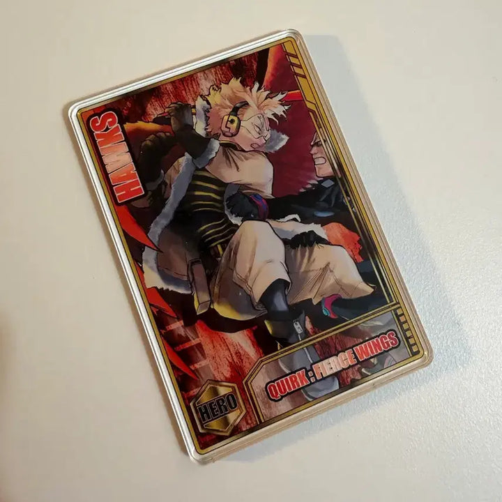 [BUNJANG] My Hero Academia Hawks Status Acrylic Card / 나의 히어로 아카데미아 호크스 스테이터스 아크릴 카드