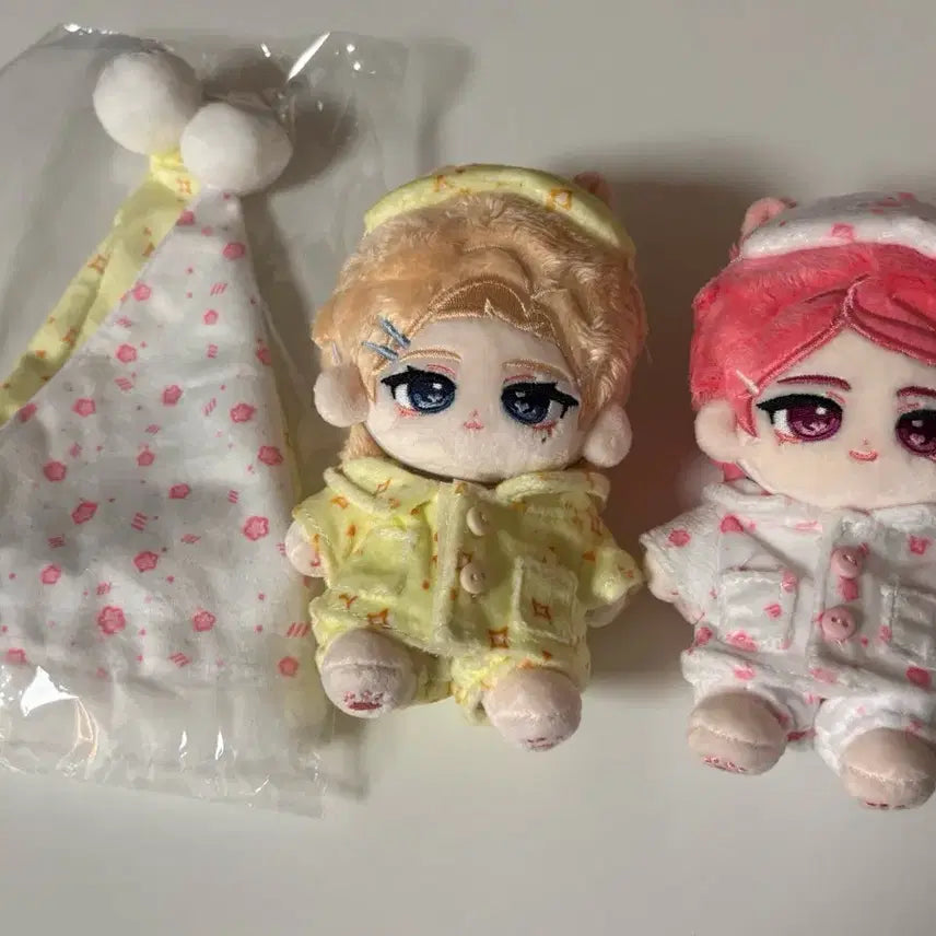 [BUNJANG] PLAVE Unofficial 10cm Plushies Noah Bambi + Pajama Set / 플레이브 비공식 솜깅 10cm 챱쁜라 노아 밤비 + 잠옷 세트