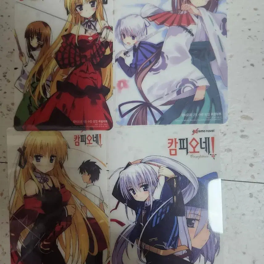 [BUNJANG] Campione! Limited Edition Acrylic Bonus Set / 캄피오네! 초판 아크릴부록 팝니다.