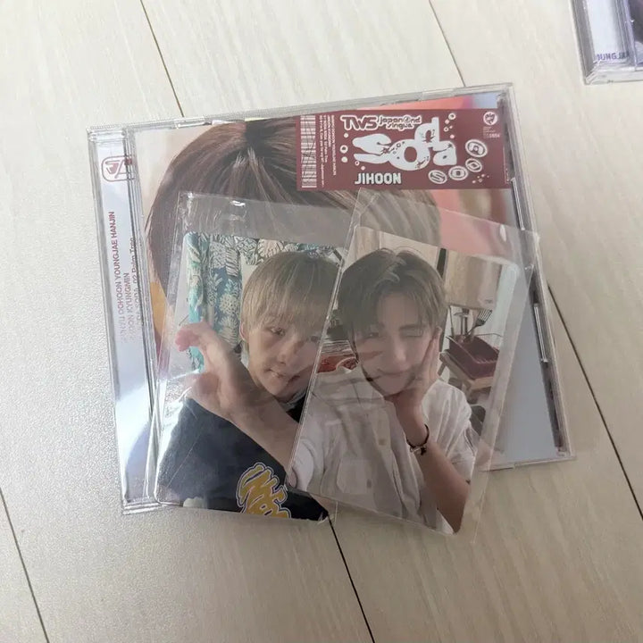 [BUNJANG] TWS Jihoon Soda Soda Album Split Set Photocard / 투어스 tws 지훈 개인반 개봉앨범 특전 soda soda
