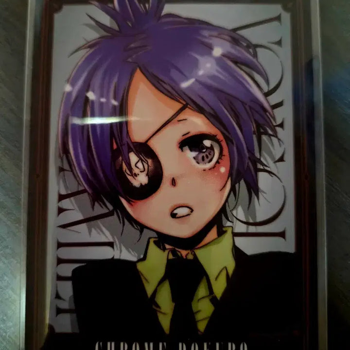 [BUNJANG] Reborn! Chrome Card / 가정교사 히트맨 리본 (가히리) 크롬 카드