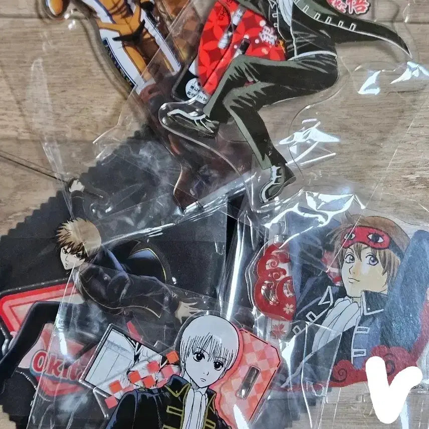 [BUNJANG] Gintama Okita Sougo Acrylic Stand Bundle Set / 은혼 오키타 소고 아크릴 스탠드 일괄