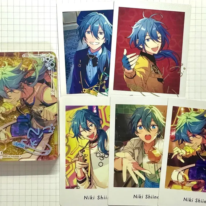 [BUNJANG] Ensemble Stars! Nikichi 5th &amp; 6th Anniversary Pashacard &amp; Pouch Set / 앙스타 니키 5주년 6주년 파샤 파샷츠 유사코롯타
