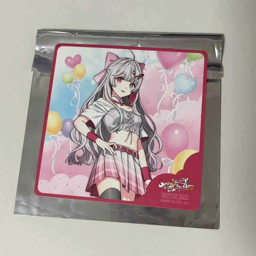 [BUNJANG] Nijisanji Ishigami Nozomi Maneki-neko Idios Coaster / 니지산지 이시가미노조미 마네키네코 Idios 이디오스 코스터