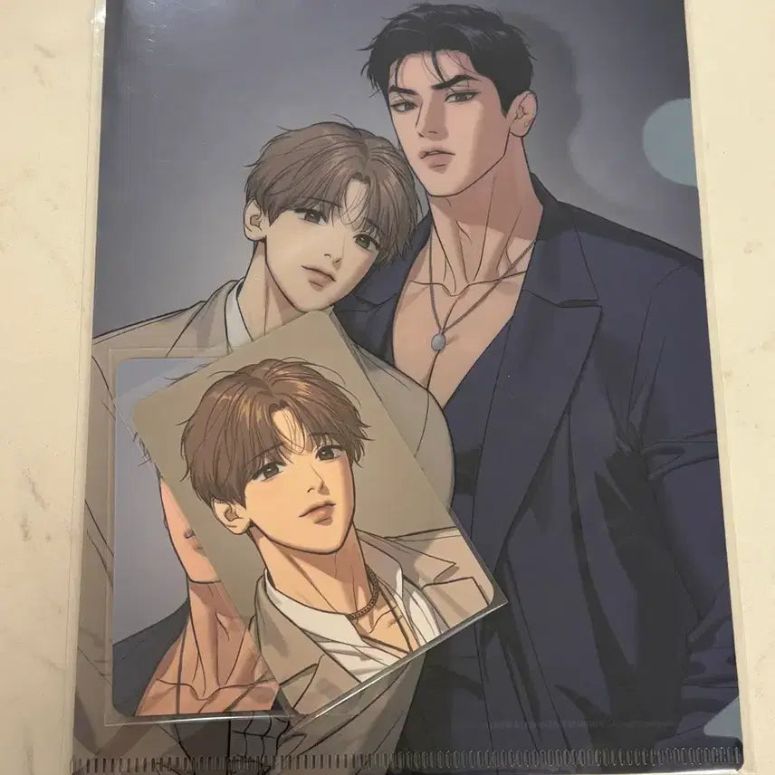 [BUNJANG] Mingwa Company Jaekyung Jinkyu Dan Clear File Photocard Set Goods (Sealed) / 미개봉) 밍과 컴퍼니 징크스 재경 단 클리어파일 포카 세트 굿즈