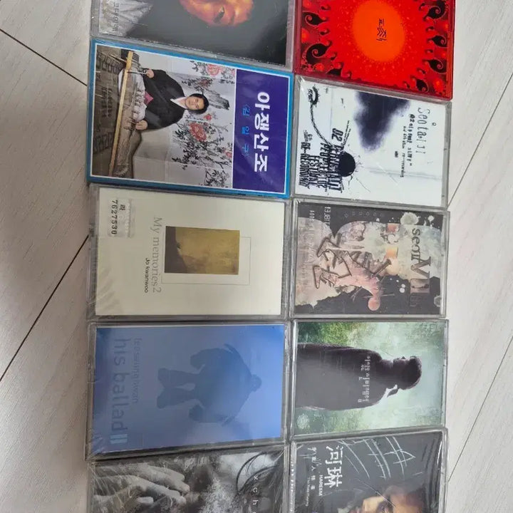 [BUNJANG] Various Artists Cassette Tape Album Set (Sealed) / 미개봉 유재하 서태지 김건모 이상은 이상은 하림등 카세트 테이프 앨범 세트