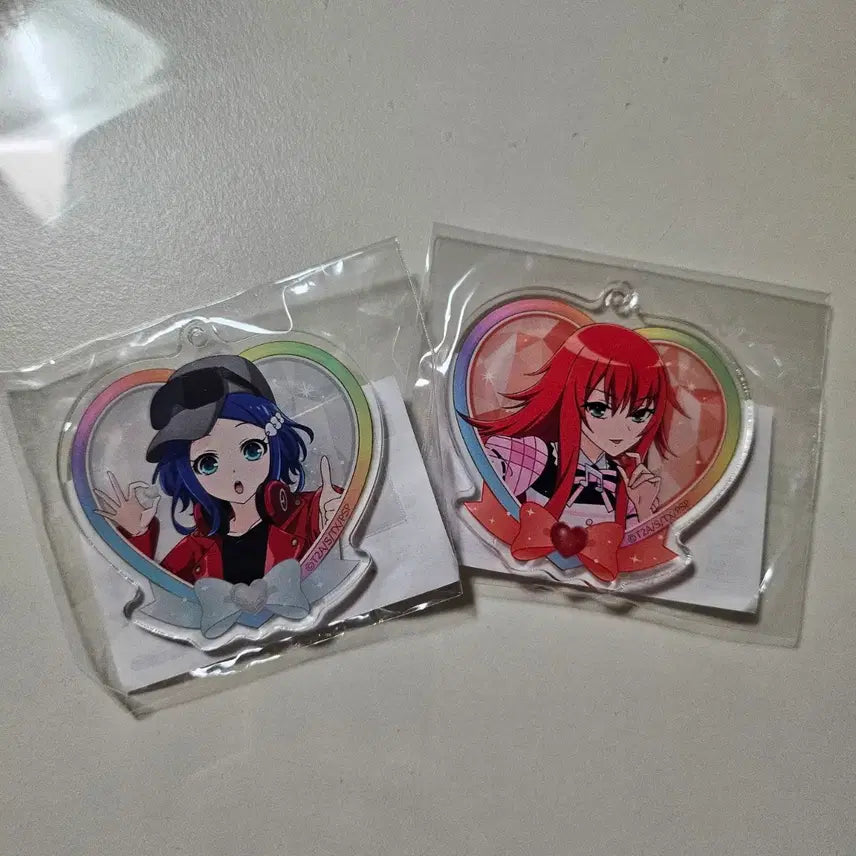 [BUNJANG] Dream Live Prism Stone (Dream Lap) Rainbow Live Rinne, Bell, Ryubin, Marukuji Acrylic Keyring Bundle Set / [일괄] 꿈의 라이브 프리즘스톤 꿈라프 레인보우라이브 린네 베루 류빈 마루쿠지 아크릴키링