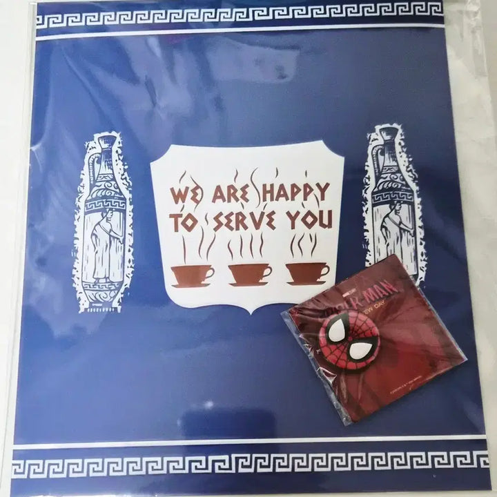 [BUNJANG] Spider-Man Brand New Day Letter Set Can Badge Sealed Merchandise POB / 스파이더맨 브랜드뉴데이 편지 세트 캔뱃지 미개봉 굿즈 특전