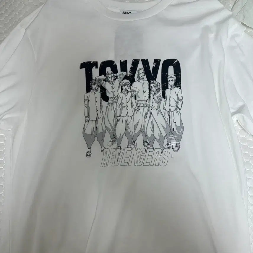 [BUNJANG] Tokyo Revengers SPao Collaboration Short Sleeve T-Shirt / 도쿄리벤저스 도리벤 스파오 콜라보 반팔티