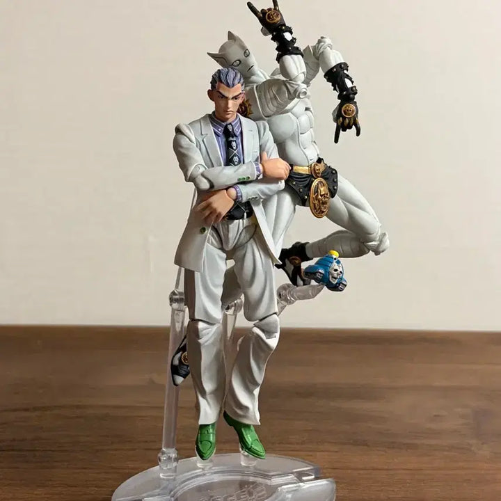 [BUNJANG] Super Action Statue Yoshikage Kira &amp; Killer Queen Bundle Set / 죠죠 초상가동 키라 요시카게, 킬러퀸 퍼스트 일괄