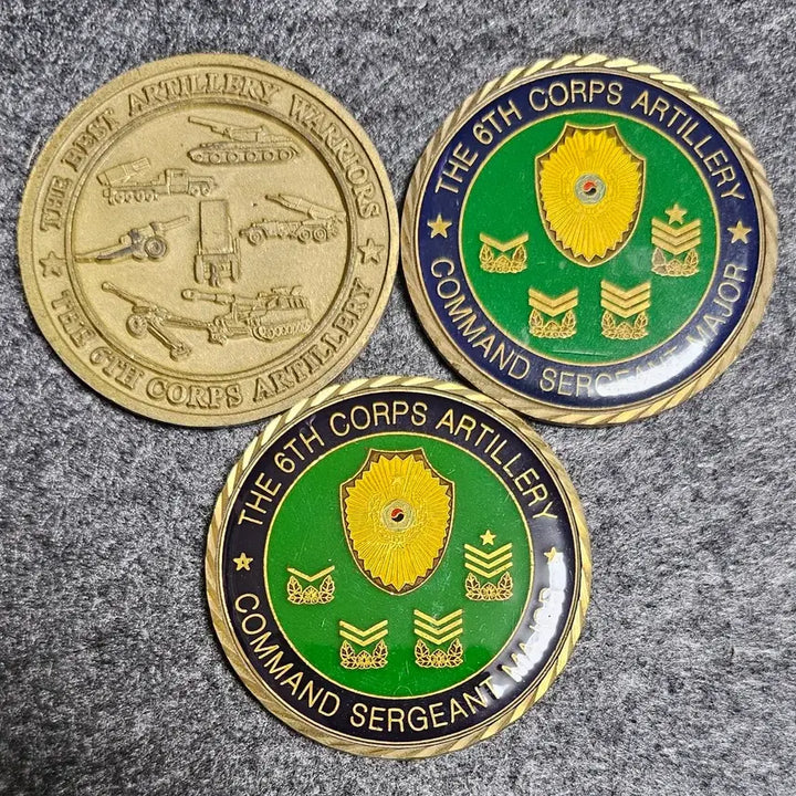[BUNJANG] Field Artillery 6th Artillery Brigade Commemorative Coin Set / 야전포병대 6포병여단 기념 코인 세트