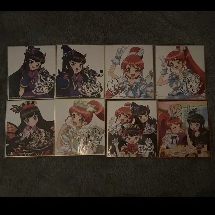 [BUNJANG] Pripara Aroma Mikang Garomageddon Shikishi Set - Unsealed / 프리파라 아로마 미캉 가로마겟돈 색지 미개봉 우정티켓 일괄