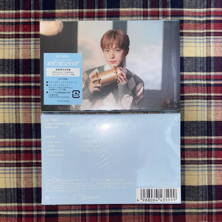 [BUNJANG] NCT WISH Wishlist Yuuichi Version Cassette Tape Album Photocard (Sealed) / (미개봉) 엔시티 위시 위시리스트 WISHLIST 카세트테이프 유우시 버전 앨범 포카