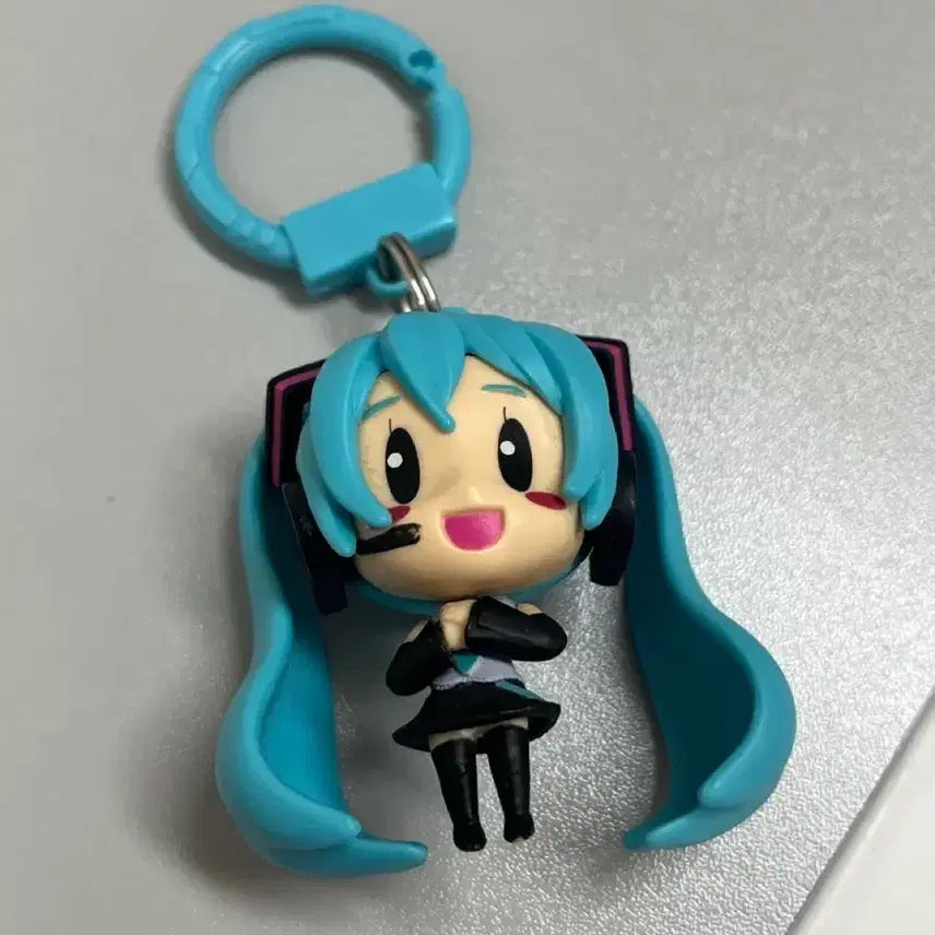 [BUNJANG] Classic Miku Kaibunsu Keychain / 고전 미쿠 가분수 키링