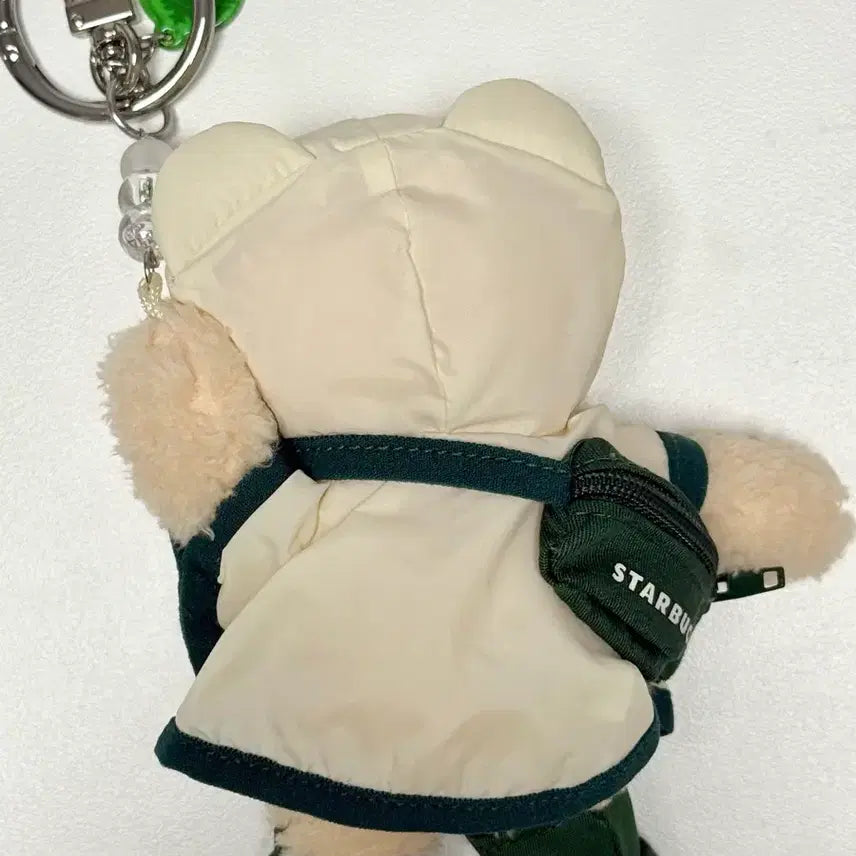 [BUNJANG] Starbucks Raincoat Bearista Keychain / 스타벅스 우비 곰인형 베어리스타 키링