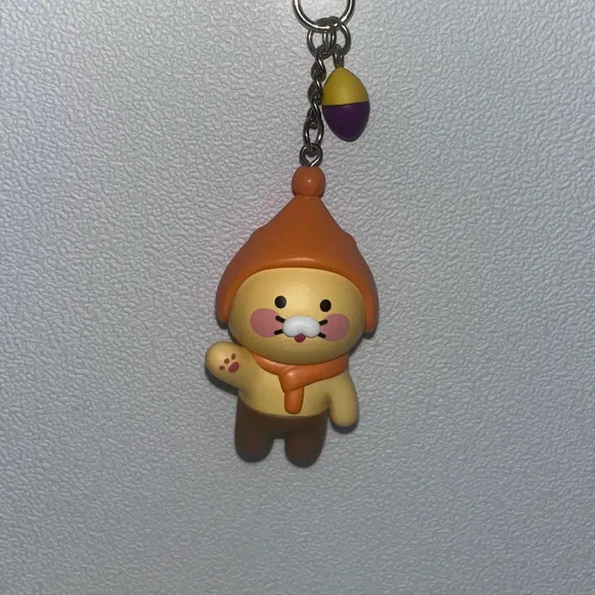 [BUNJANG] Chunsik Sweet Potato Figure Keychain / 고깔모자 춘식이 군고구마 피규어 키링 (정품)