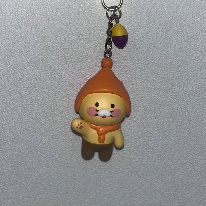 [BUNJANG] Chunsik Sweet Potato Figure Keychain / 고깔모자 춘식이 군고구마 피규어 키링 (정품)