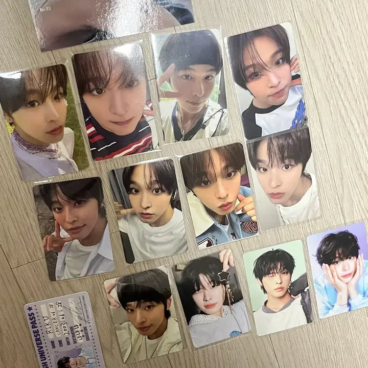 [BUNJANG] NCT WISH Riku Photocard + Exhibition POB Bundle Set / 엔시티 위시 리쿠 포카 + 전시회 특전 일괄