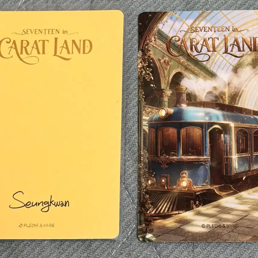 [BUNJANG] SEVENTEEN Boo Seungkwan 26th Caratland Photocard / 세븐틴 부승관 26 캐럿랜드 트레카 볼하트 포카