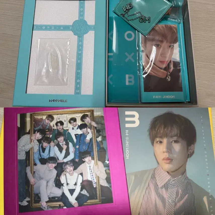 [BUNJANG] Wanna One Official Fanclub Kit &amp; 1-1=0 (Nothing Without You) Album Bundle Set / 워너원 앨범 + 공식 팬클럽 키트 세트