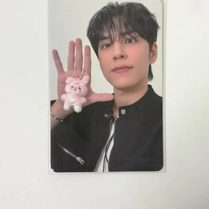 [BUNJANG] DAY6 Wonpil Forever Young Finale Clear Plush Pouch Photocard / 데이식스 원필포카 포에버영 피날레 클리어 플러시 파우치 포카