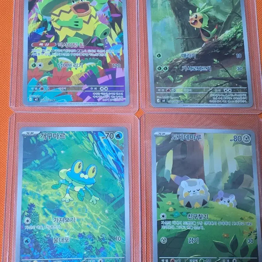 [BUNJANG] Pokemon Card - Litleo / Espurr / Froakie / Togedemaru / 포켓몬 카드 로파파/도치마론/개구마르/토게데마루