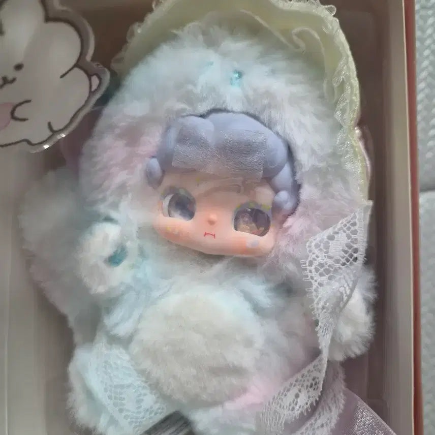 [BUNJANG] Bamtökki Teatime Cotton Candy Two-Eyed Doll / 밤토끼 티타임 솜사탕 투눈