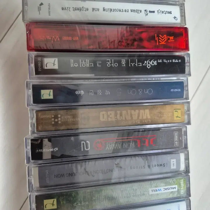 [BUNJANG] Sealed Cassette Tapes Bundle (Various Korean Artists) / 미개봉 유재하 이승환 이상은 서태지 박정현 UN JTL등 카세트 테이프 팝니다