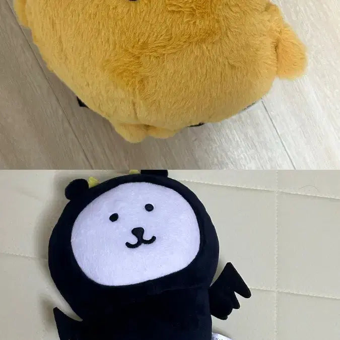 [BUNJANG] Nongdamgom Devil Nui Doll &amp; Korokke Bag Bundle Set / 농담곰 악마 누이 인형, 고로케 가방 일괄