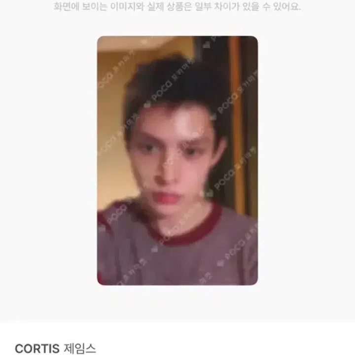 [BUNJANG] CORTIS James GREENGREEN Lucky Draw Photocard / CORTIS 제임스 GREENGREEN 위버스 JAPAN 럭키드로우 특전