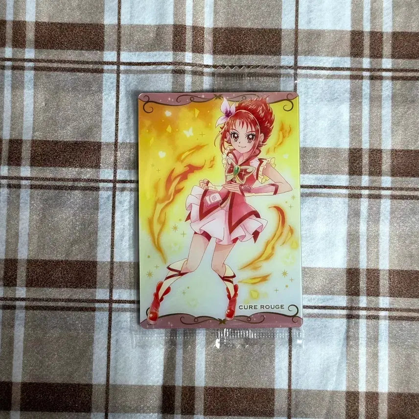 [BUNJANG] Yes! Precure 5 GoGo Cure Rouge Wafer Card / yes프리큐어 큐어 웨하스 포카 _루즈 카드
