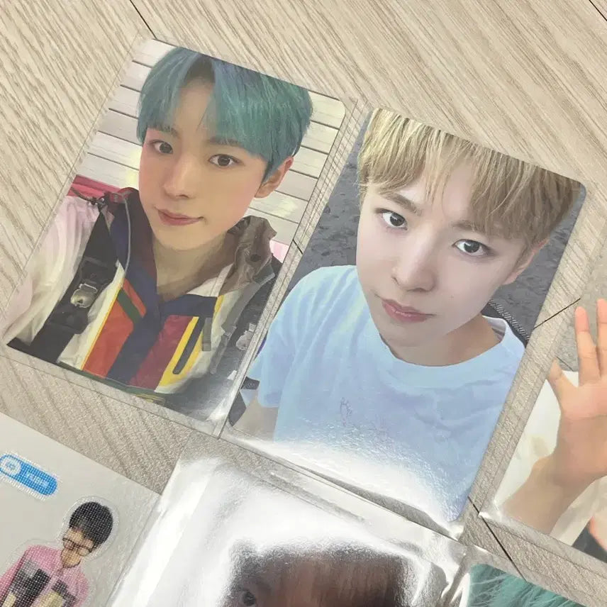[BUNJANG] NCT WISH Yushi Photocard Bundle Set &amp; Seal Sticker / 엔시티위시 유우시 포카 일괄 + 씰스티커