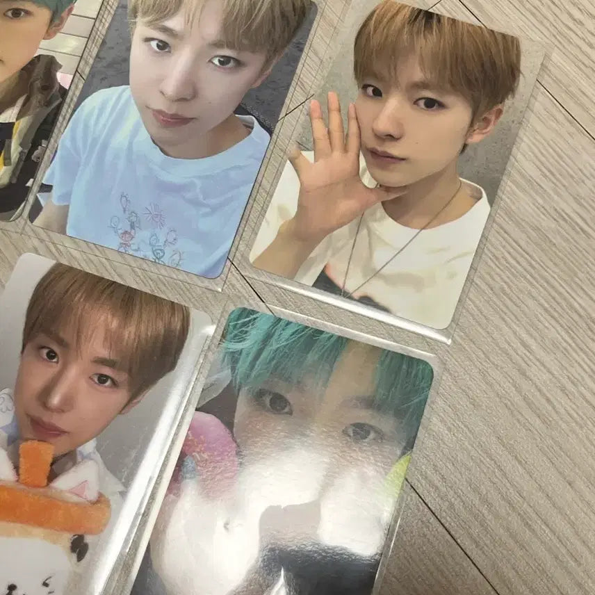 [BUNJANG] NCT WISH Yushi Photocard Bundle Set &amp; Seal Sticker / 엔시티위시 유우시 포카 일괄 + 씰스티커