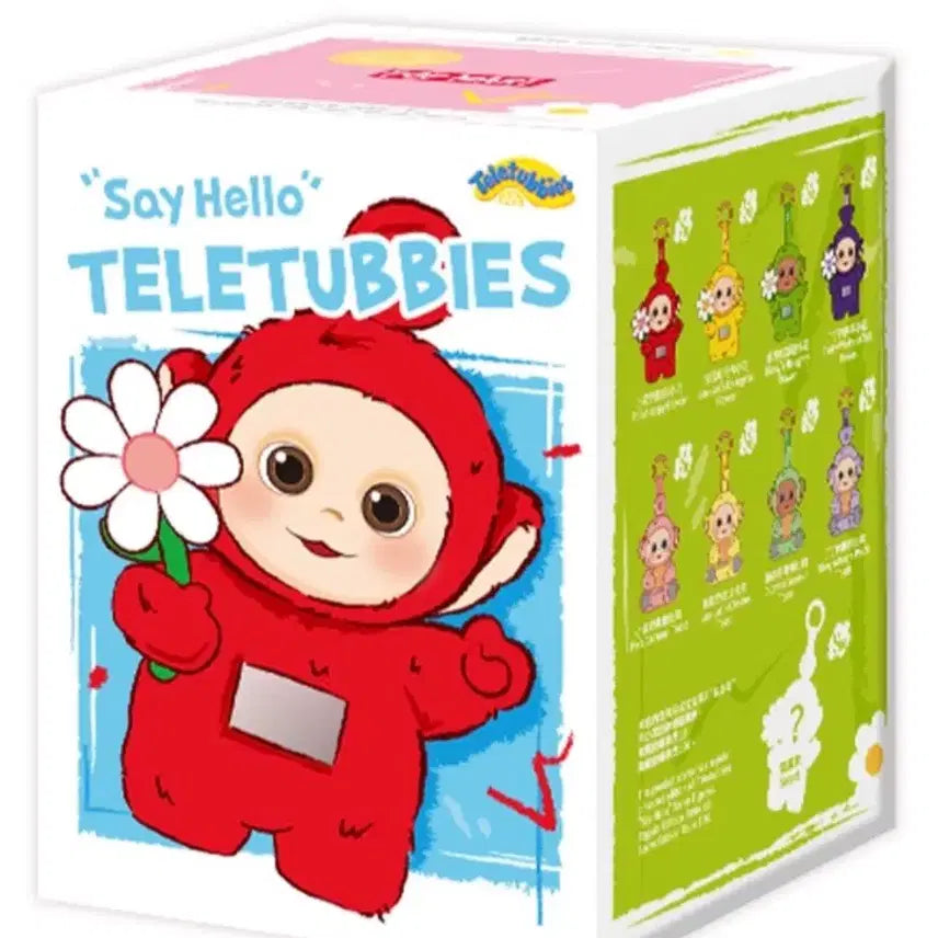 [BUNJANG] Teletubbies "Hello Series" Toast Set Keychains (4 pieces) / (미개봉)텔레토비 안녕시리즈 키링 토스트 세트(4개)