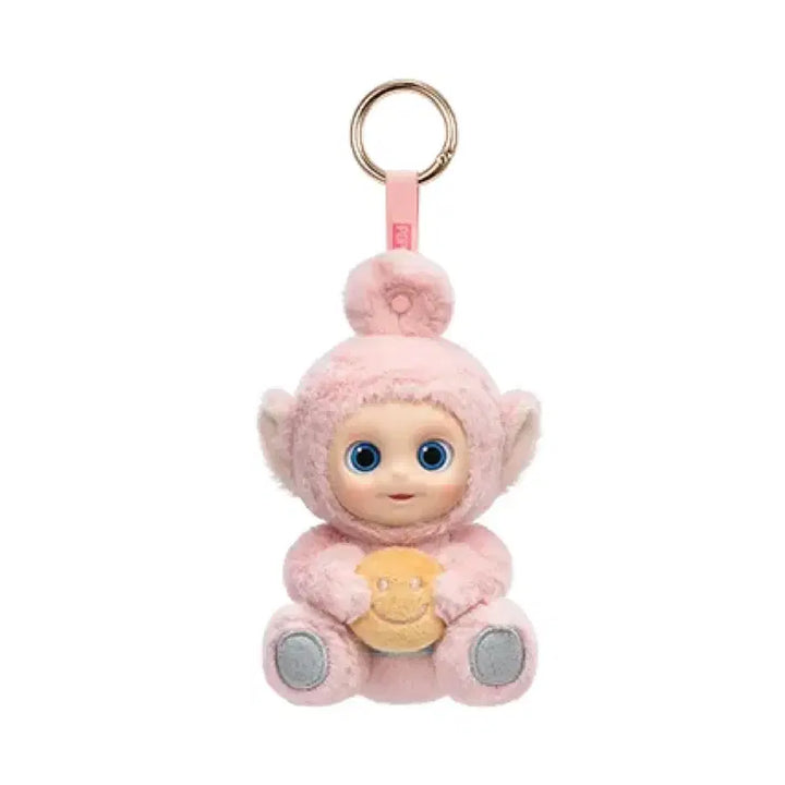 [BUNJANG] Teletubbies "Hello Series" Toast Set Keychains (4 pieces) / (미개봉)텔레토비 안녕시리즈 키링 토스트 세트(4개)