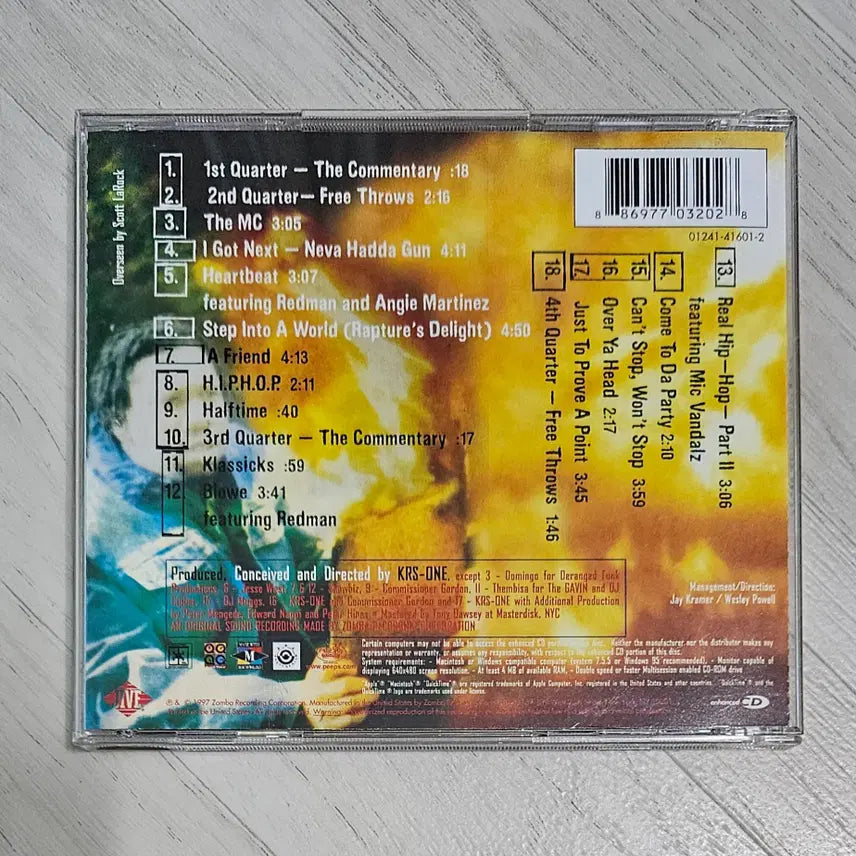 [BUNJANG] KRS-One I Got Next US CD / KRS-One - I Got Next - 미국반 CD