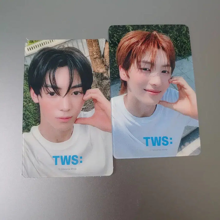 [BUNJANG] TWS Hanji Photocard + Mirror Photocard Set / 투어스 한진 포카+거울포카