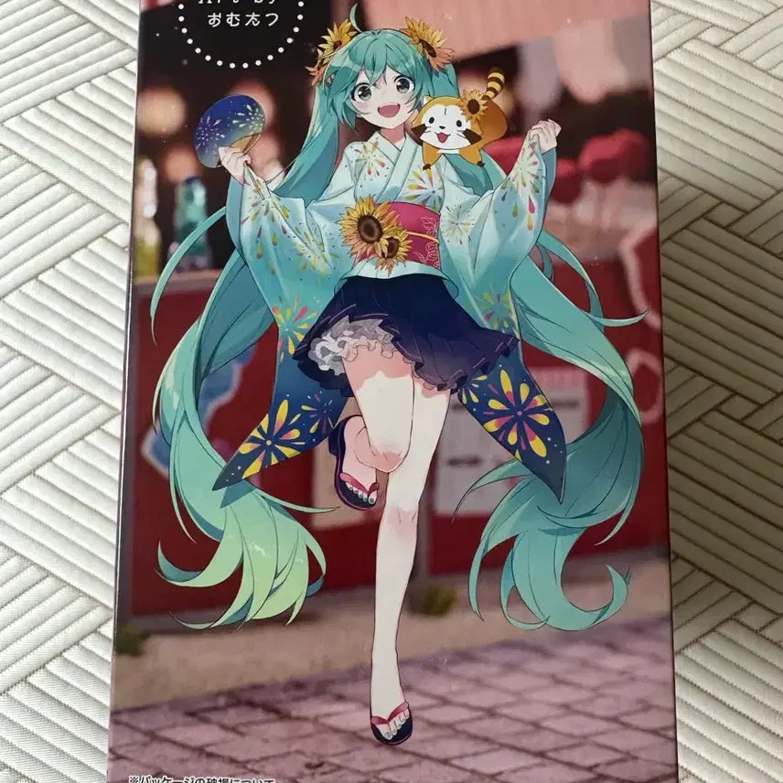 [BUNJANG] FURYU Hatsune Miku Rascal Summer Festival Special Figure / 미개봉 정품) 후류 하츠네 미쿠 라스칼 서머 페스티벌 스페셜 피규어 너구리