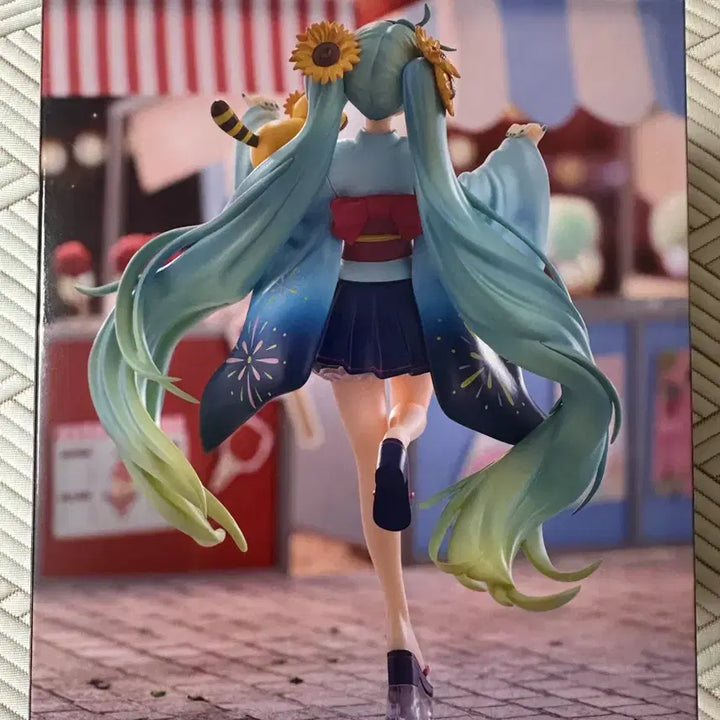 [BUNJANG] FURYU Hatsune Miku Rascal Summer Festival Special Figure / 미개봉 정품) 후류 하츠네 미쿠 라스칼 서머 페스티벌 스페셜 피규어 너구리